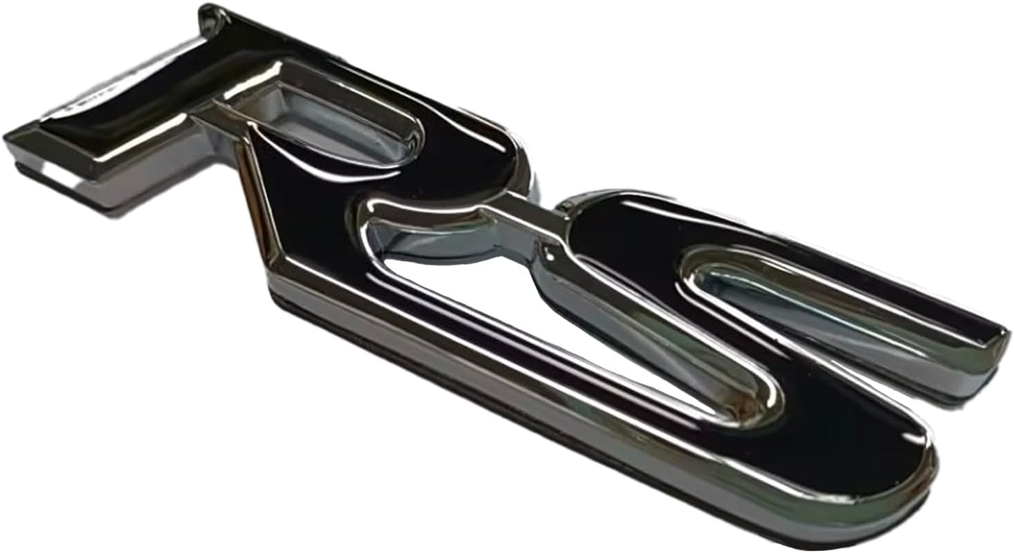 Emblema 3D Fender Camaro con respaldo adhesivo negro