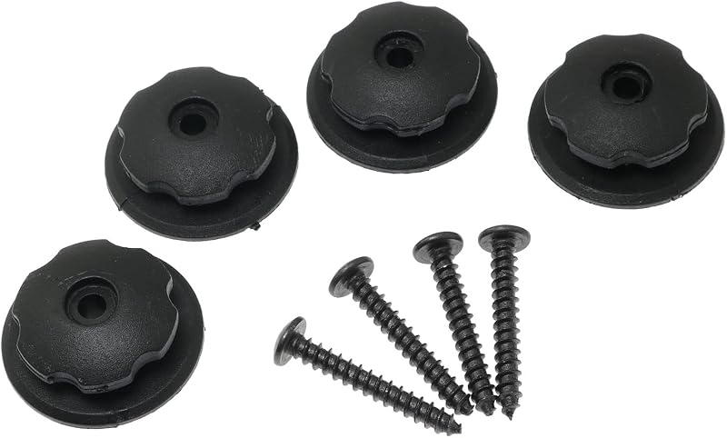 4 Ganchos Red Carga Negro para Auto Organizador Maletero