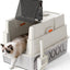 Caja arena xxxl acero inox con tapa 28x20.5x16.5