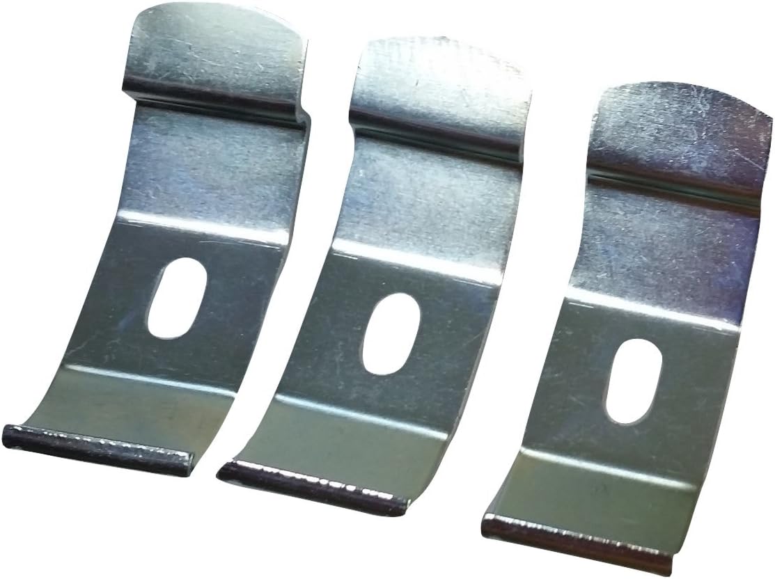 Pack 3 clips soporte techo ciego vertical