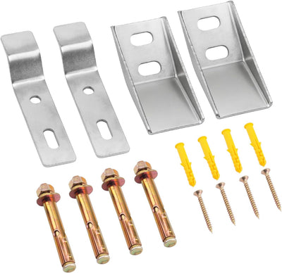 2 Pzas Soportes Montaje Pared Fregaderos Orinal