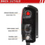 Luces traseras Jeep Cherokee 97-01 freno rojo antiniebla