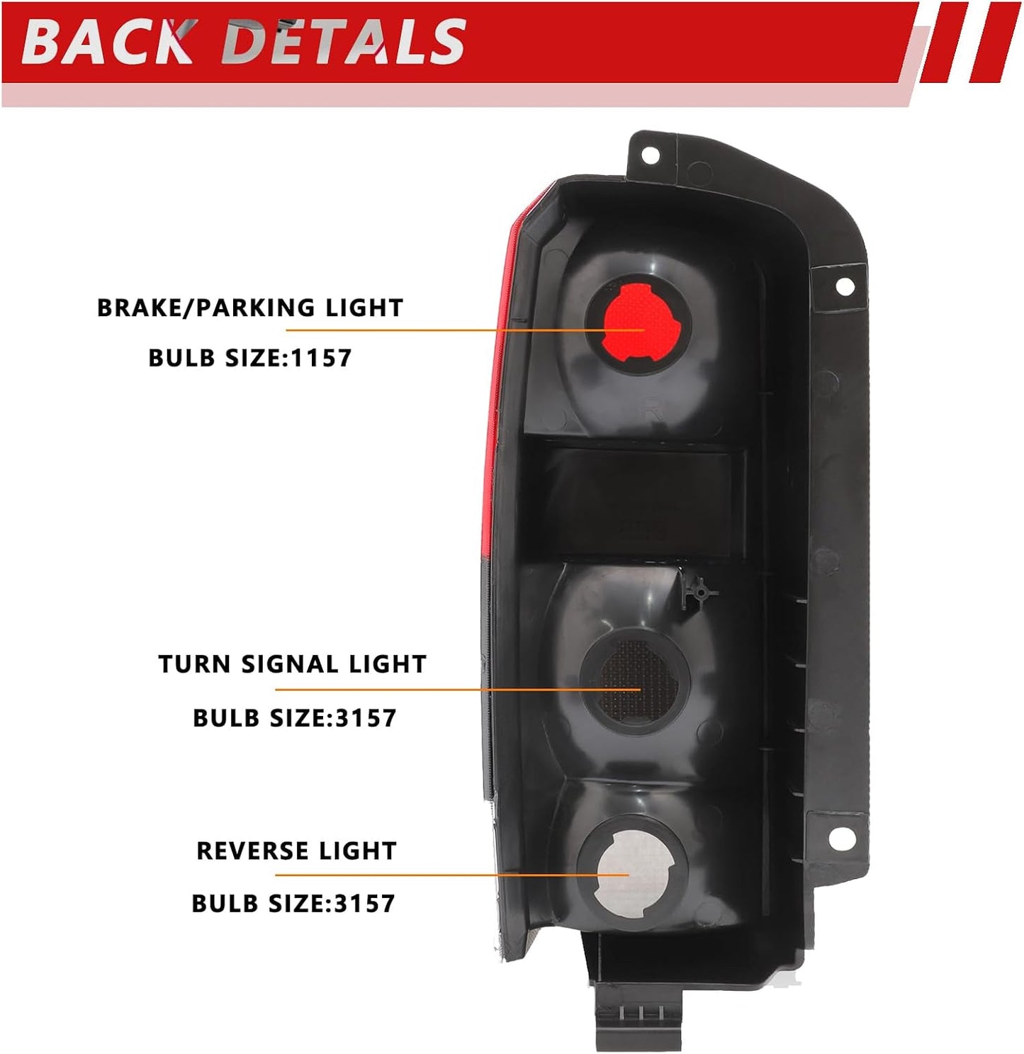 Luces traseras Jeep Cherokee 97-01 freno rojo antiniebla