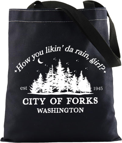 Bolsa de regalo para amantes de vampiros con tenedores