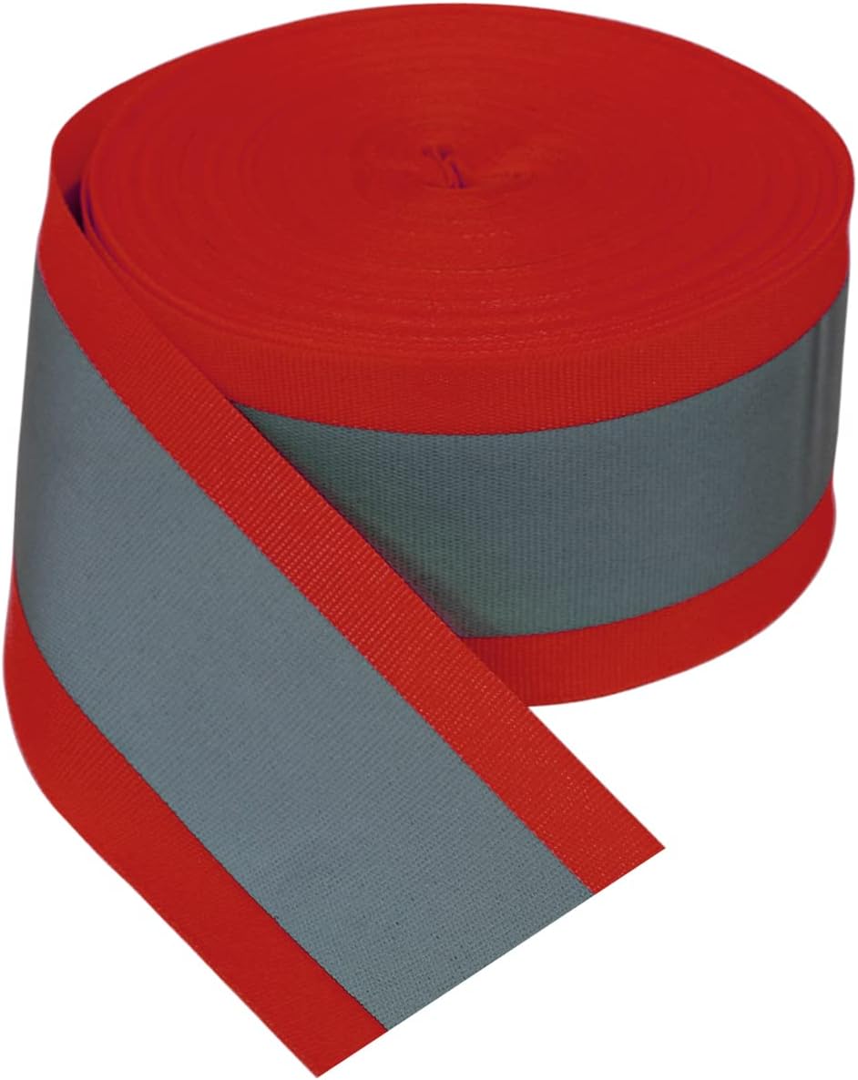 Cinta reflectante 2x66pies 1.2pulg ancho para ropa y bolsas