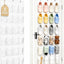 Organiz. zapatos puerta set 2 con 24 bolsillos y ganchos