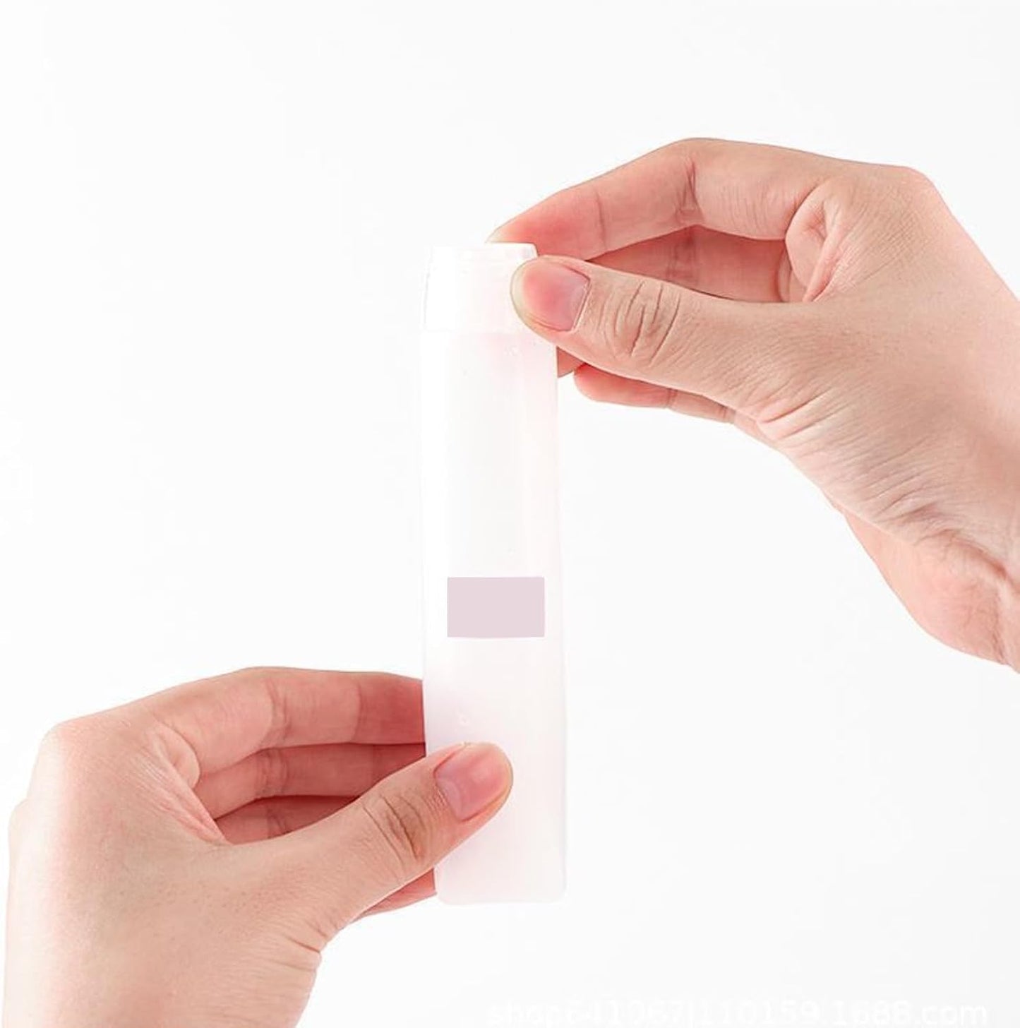 12 Pzas Botella Cosméticos Plástico 1.0oz Contenedor Reutilizable
