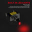 Interruptor palanca 12V 30A con LED rojo para auto camión 2uds