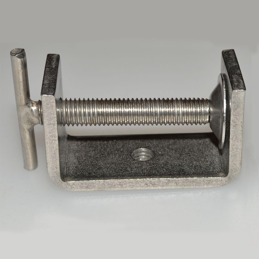 2 Abrazaderas C Acero Inox 304 Mandíbula Ancha 2.165pulg