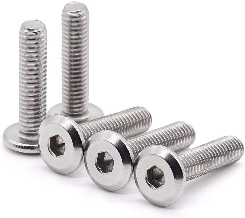 Tornillos M3 acero inox 304 100 pzas