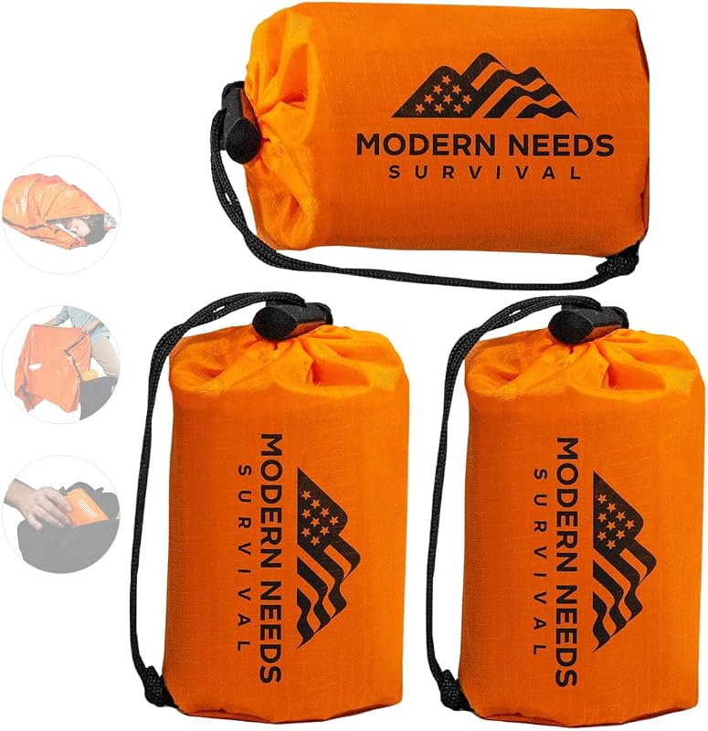 Bolsa de dormir de emergencia térmica para adultos