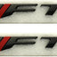 2 Emblemas guardabarros repuesto Camaro 6ª Gen GM2018 negro