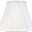 Pantalla lámpara exterior base acampanada 5x10x8 Blanco