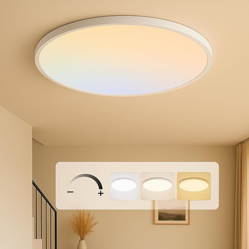 Lámpara techo LED 20" 40W 3000K/6000K cocina dormitorio