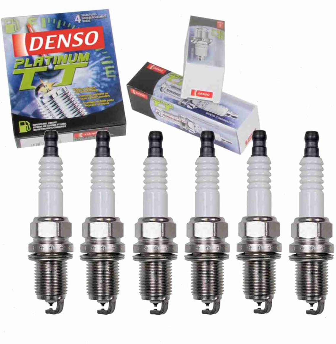6 Bujías DENSO Platinum TT para Lexus ES330 2004-06