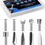 Set 10 Brocas Tallado Madera para Dremel 1/8pulg