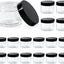 16 Recipientes Plástico Transparente 5oz con Tapas Viaje Cosméticos