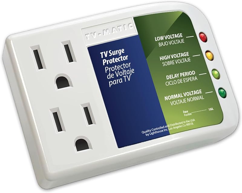 Protector voltaje para Smart TV y consolas de set