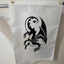 Bandera blanca poliéster 12x18" 2uds con ojales latón