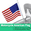Bandera motocicleta doble cara 6x9