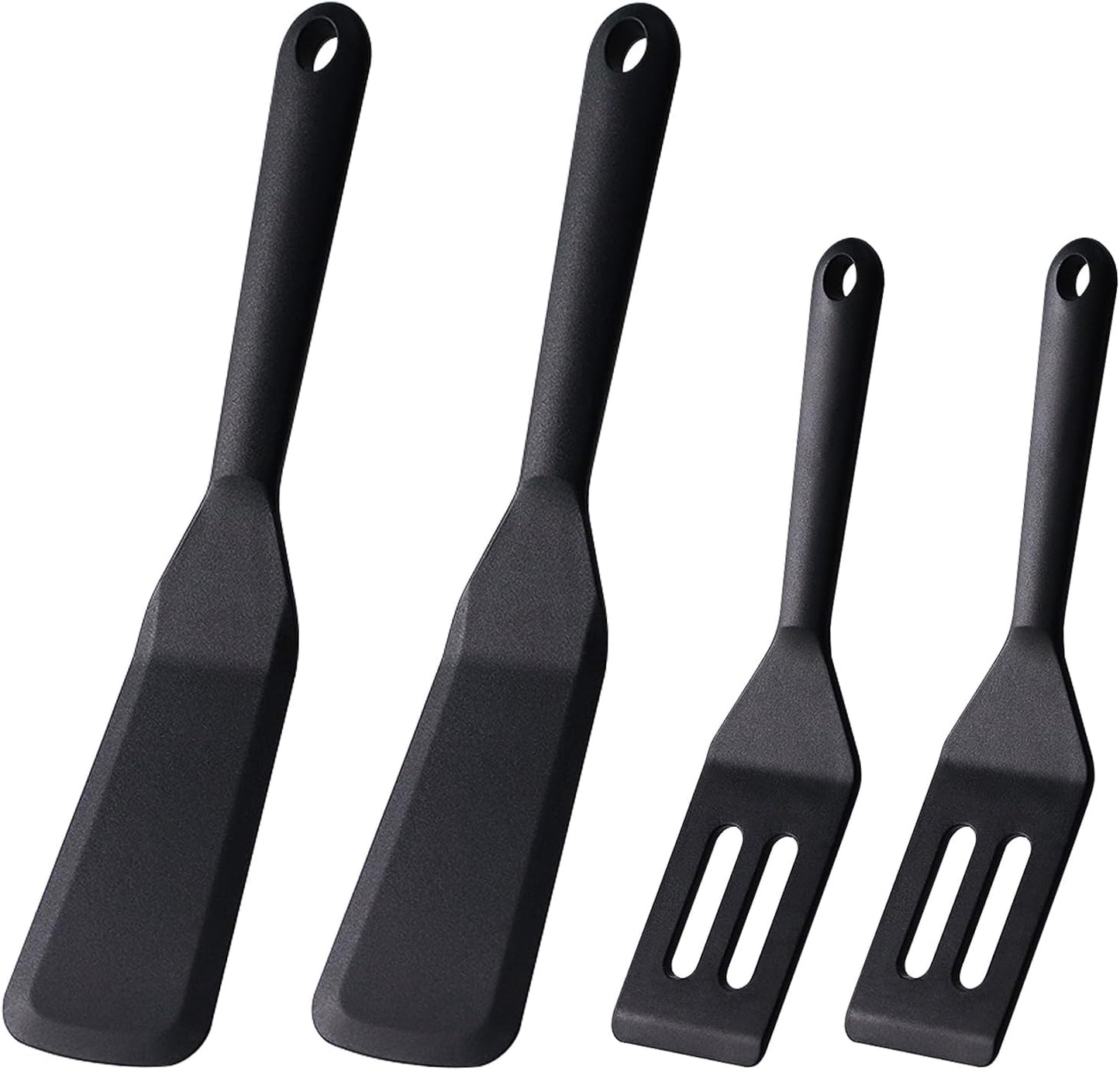 4 Pzas Espátula Silicona Flexible para Brownie y Pescado