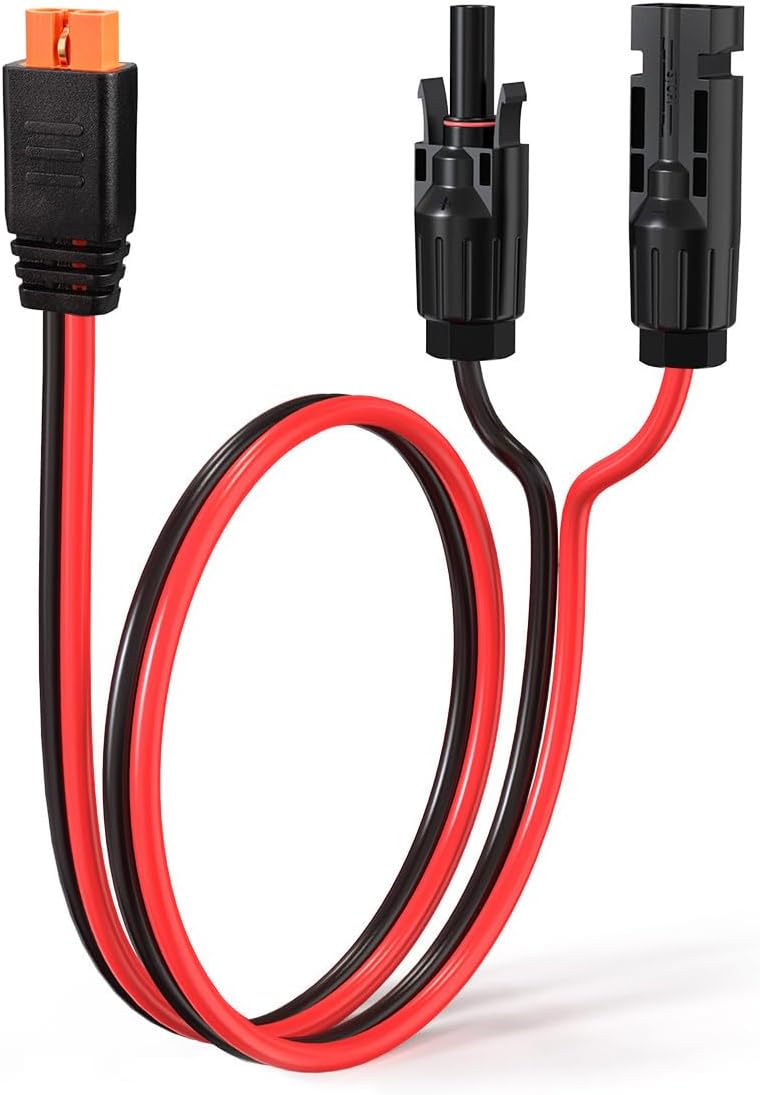 Cable carga solar XT60i 10AWG para estación energía River 600