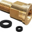 Adaptador manómetro latón para filtros CS/CJ con juntas
