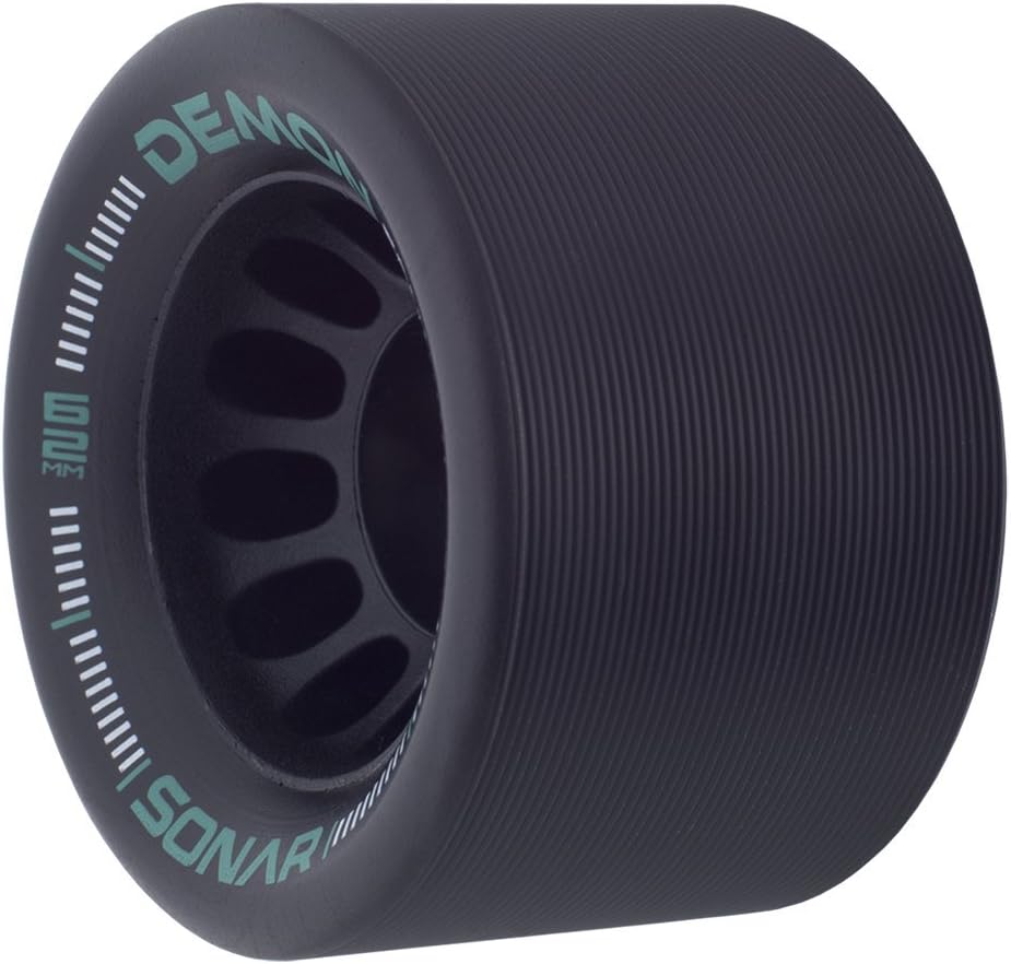 Set 4 Ruedas Patines 43x62mm Negro 95A