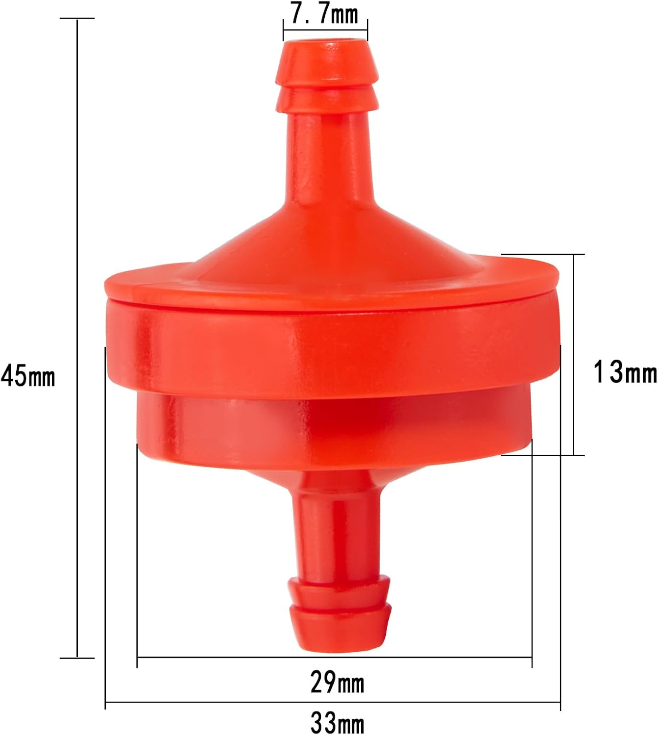 20 Filtros Combustible 1/4pulg para Toro