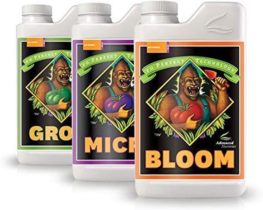 Pack 3 Botellas 1L Bloom Micro Grow