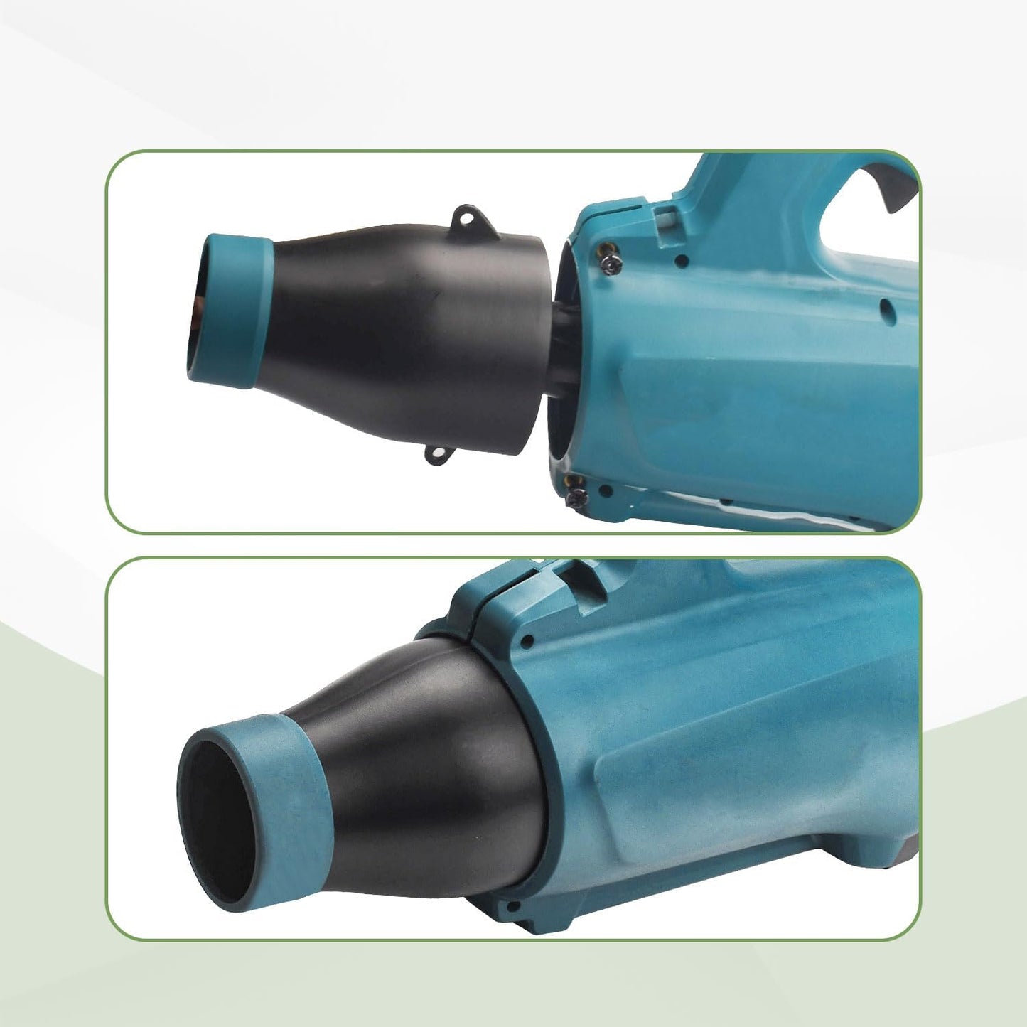 Boquilla secado coche soplador Mak-ita 18V con silicona