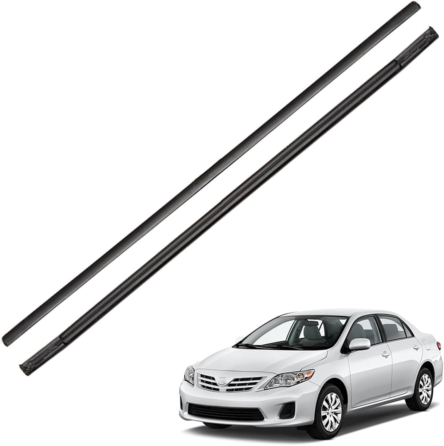 Kit moldura techo Corolla 09-13 reemplazo negro
