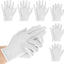 6 Pares Guantes Algodón Finos Talla Única Sin Dedos