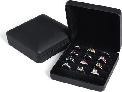 Caja organizadora anillos portátil moderna