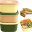 3 Pzas Contenedores Silicona 10.1oz Sin BPA con Tapa