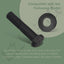 Tornillo hoja 2-1/4pulg comp Toro Exmark Lazer Z y series