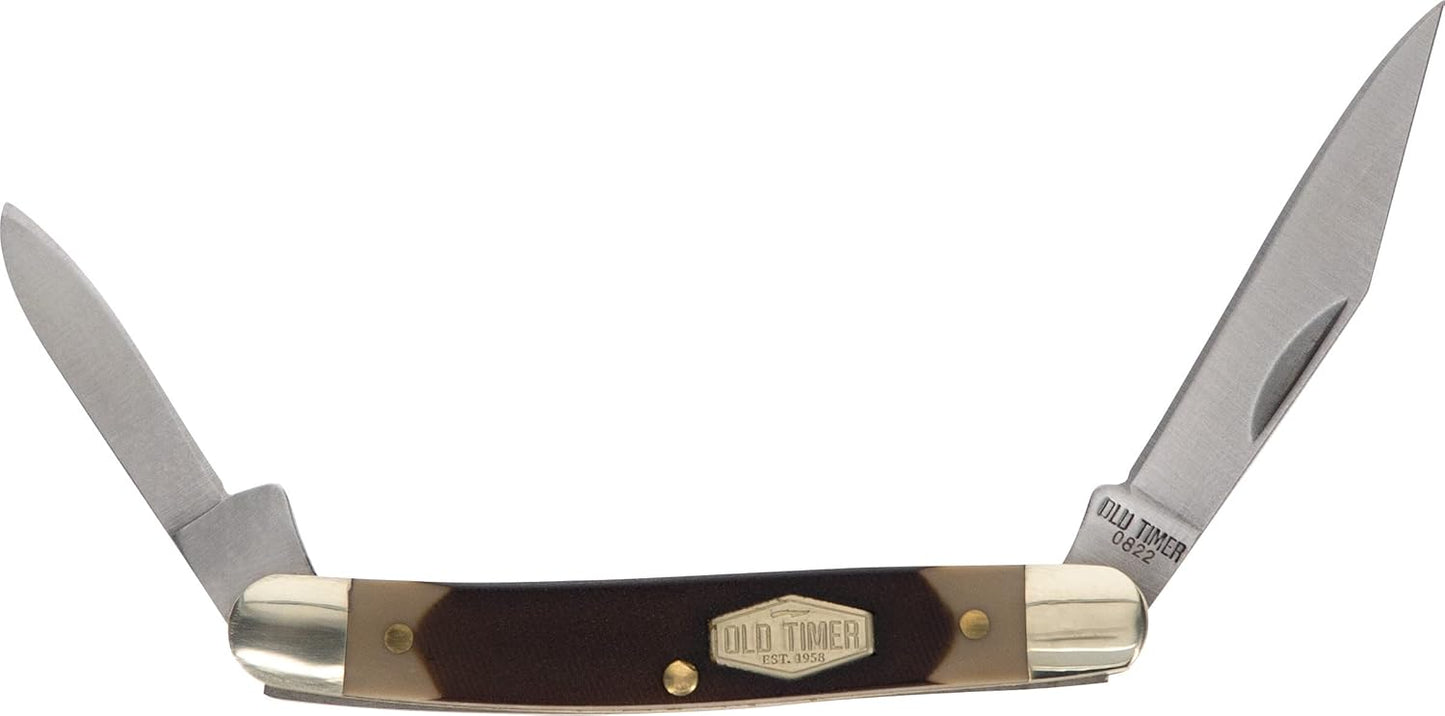 Cuchillo plegable acero inox 4.7" EDC con clip
