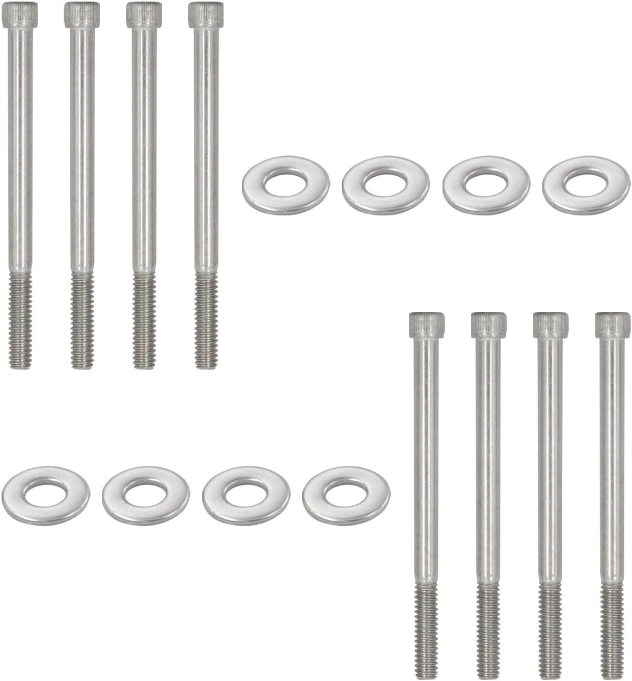 Kit pernos válvula acero inox comp Chevy L5.0