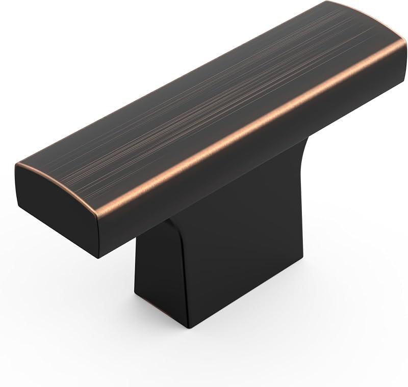 12 Tiradores de gabinete bronce aceitado para cocina CK0015