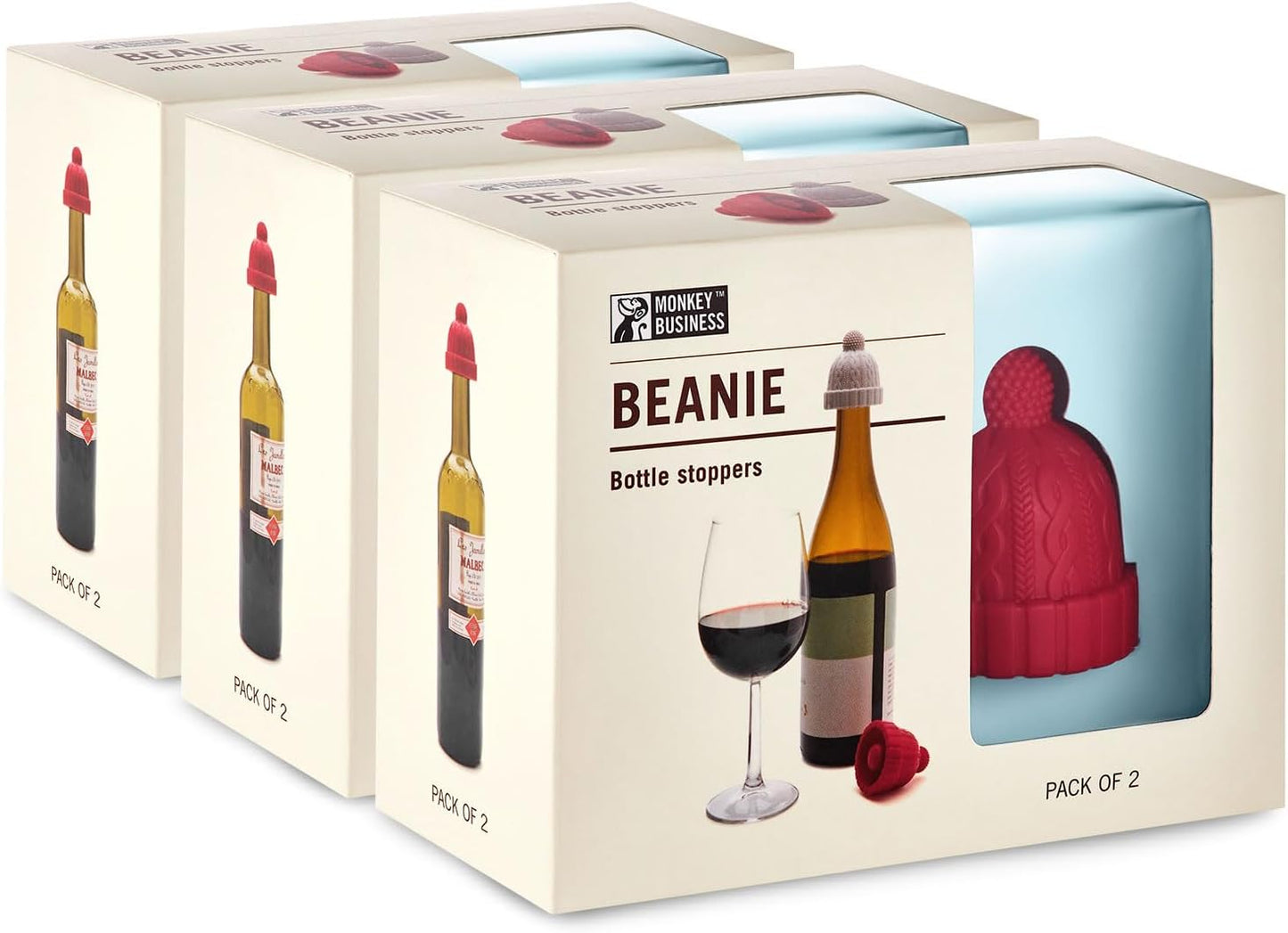 3 Juegos Tapones Vino Silicona Regalo Mujer Hombre
