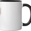 Taza Cerámica Pilates Negro/Blanco