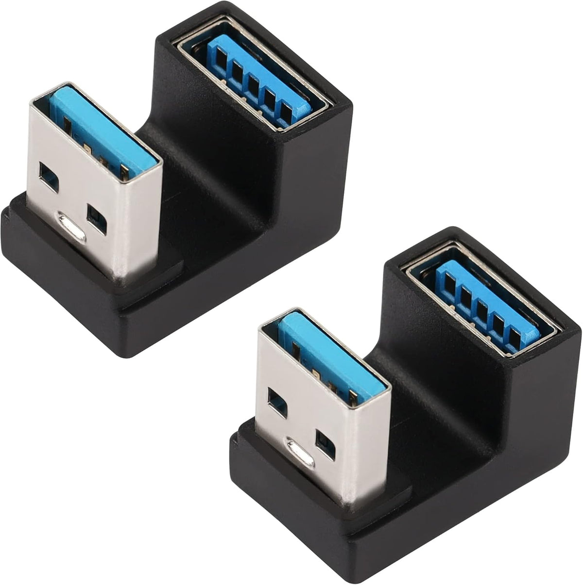 Adaptador USB 3.1 tipo A macho a hembra 10Gbps 2 Unids