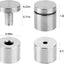 Tornillos soporte señal pared acero inox 20pzas
