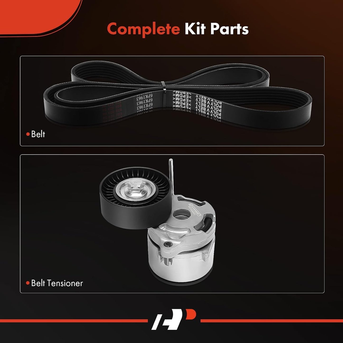 Kit transmisión correa serpentina Subaru Forester 14-18