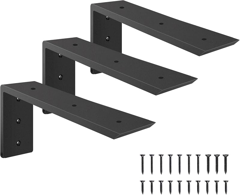 3 Soportes Encimera 12x6" Resistentes Exterior