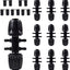 10 Pzas Tubo Riego 1/2 a 1/4 pulg Anti-caída Conector Hembra PE