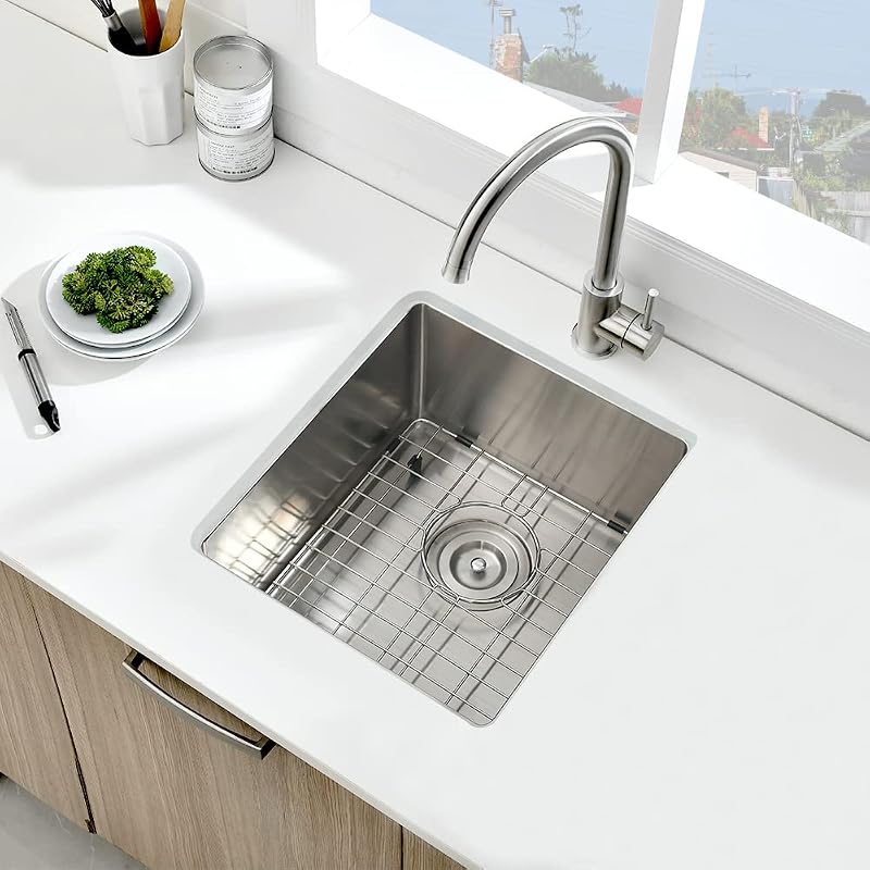 Fregadero barra acero inox 13x15" cocina