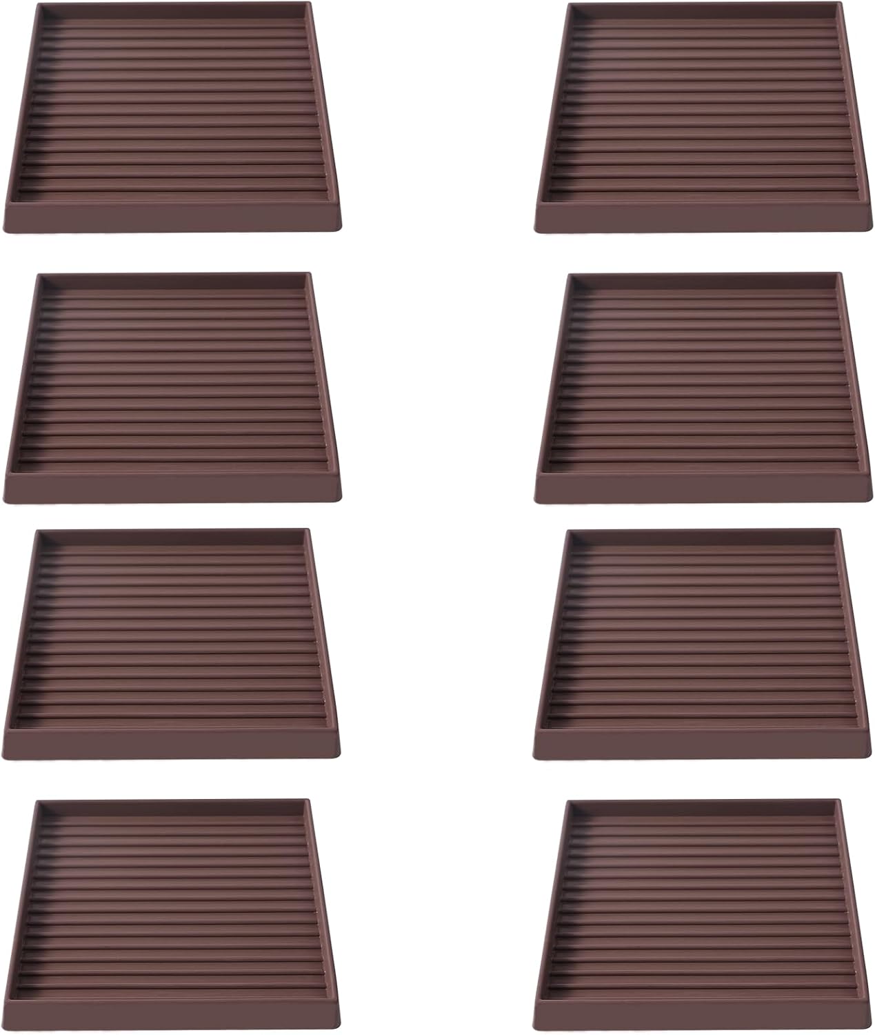 Cubiertas goma antideslizantes para muebles giratorios