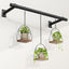 Soporte colgador plantas interiores 48" barra 1"