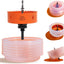 Sierra corona 4-3/8 pulg para luces empotradas y madera